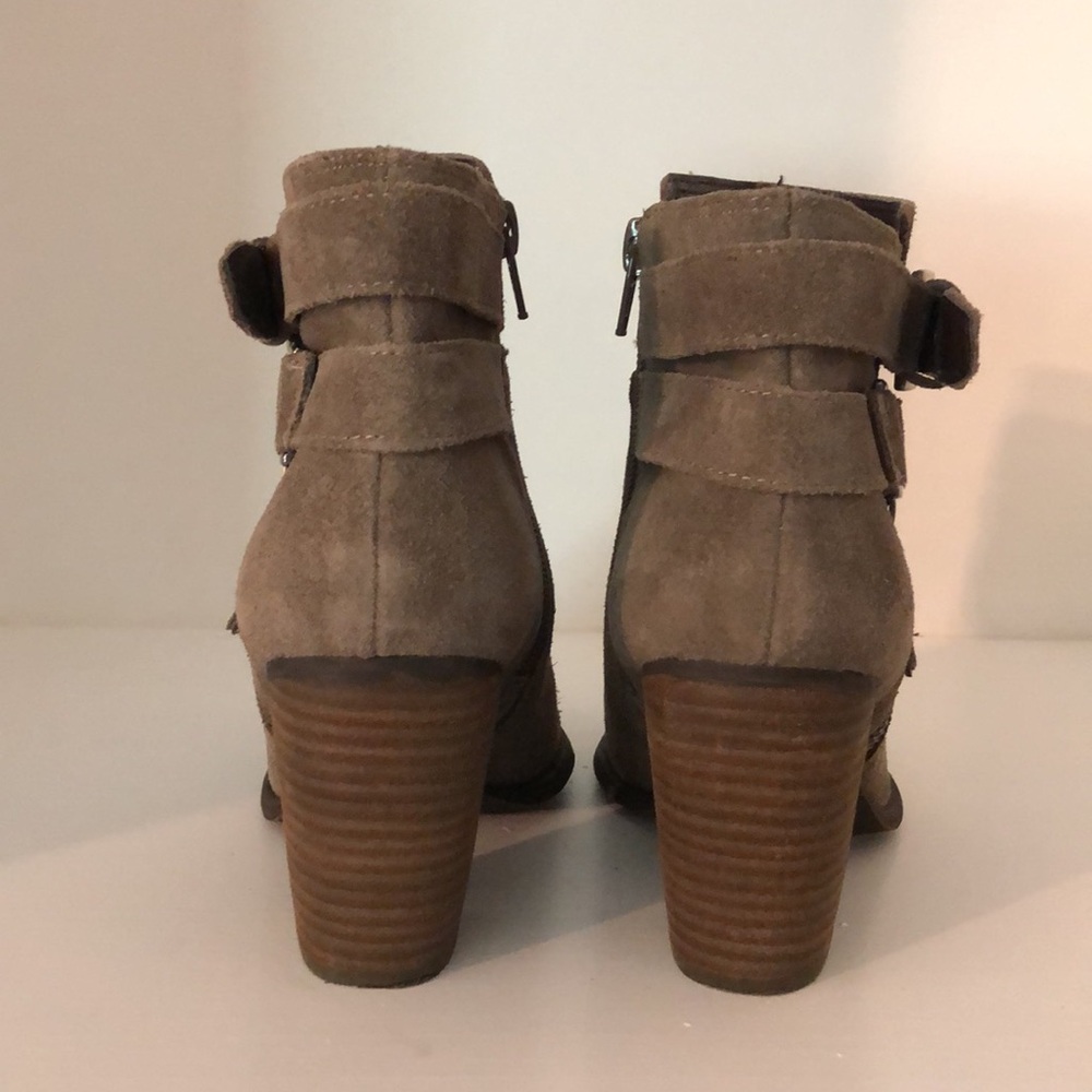 GUESS Floora Suede Ankle Boots - Picture 6 of 10